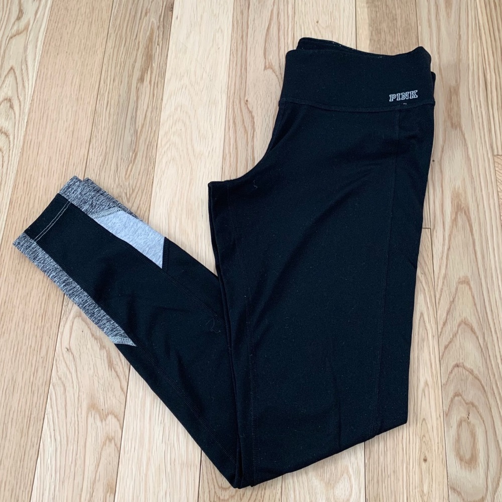Pink Victoria’s Secret Ultimate Black Leggings S